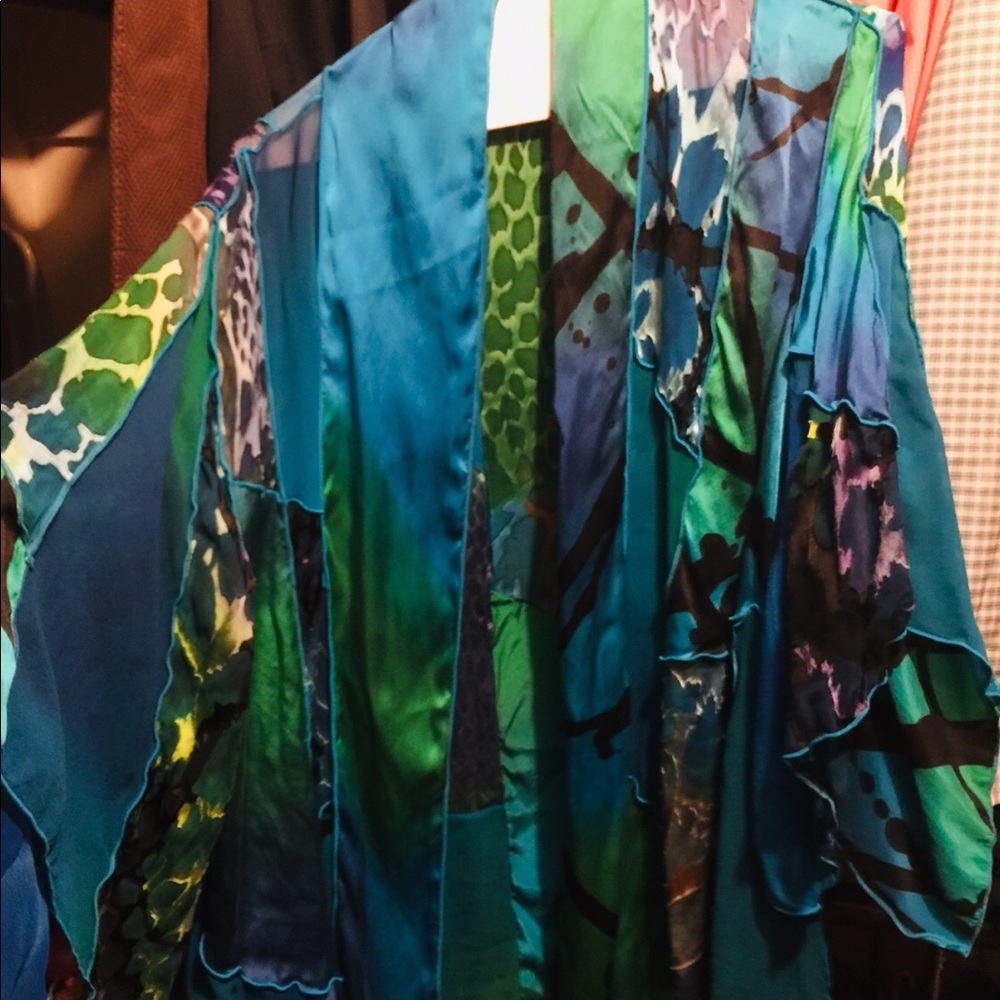Upper cape dress